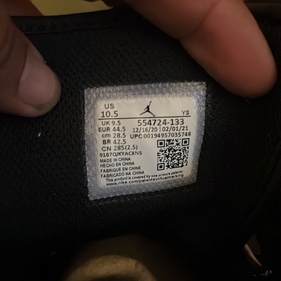 Air Jordan 1 Artic Orange Black Toe - Picture 6 of 6